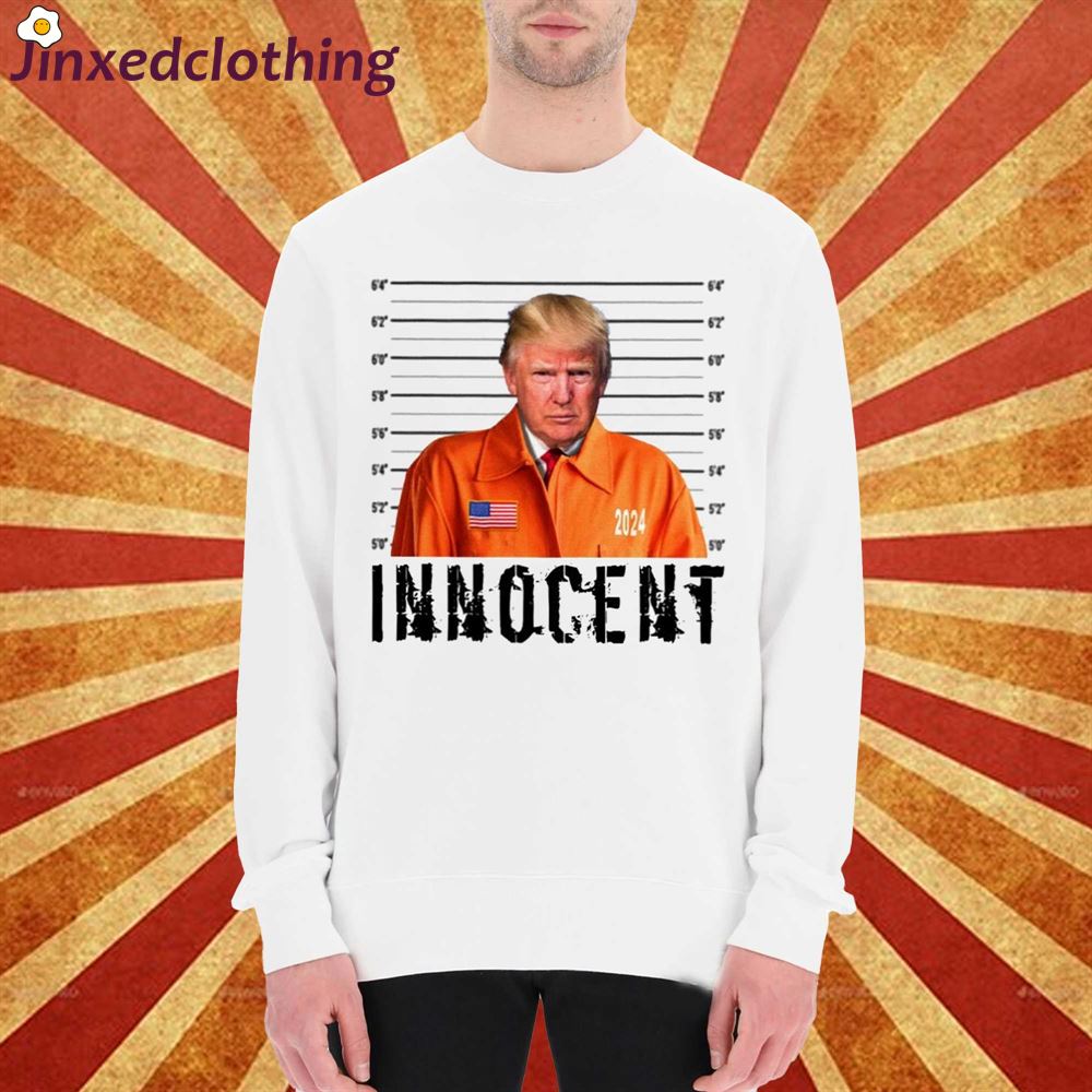 Donald Trump Mugshot Innocent T-shirt 